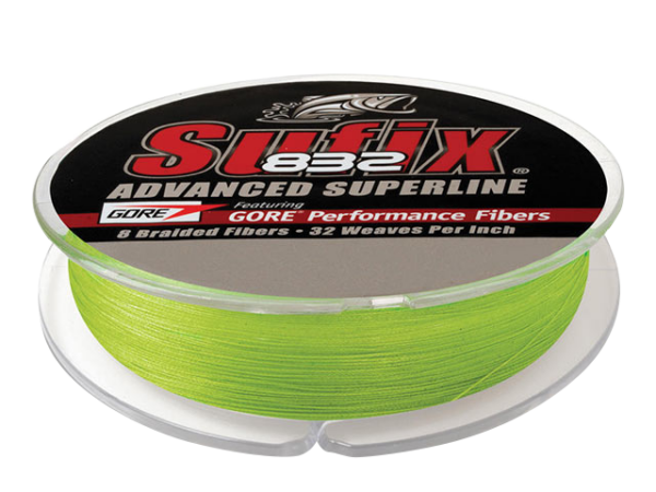 Braid Sufix 382 Adv S/Line 300yds.29mm/30lb N/Lim