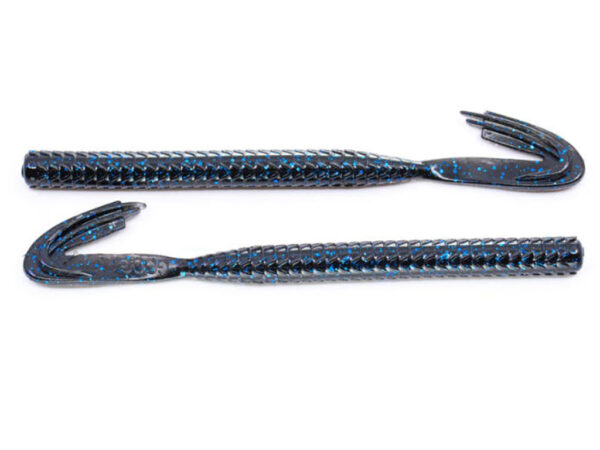 Blazin Worm 6.5" Black Blue (8 Pc)
