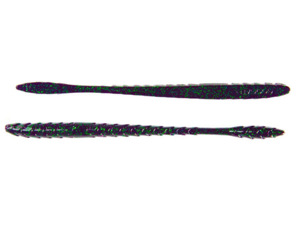 Slim Shake Worm 8" Junebug (7 Pc)