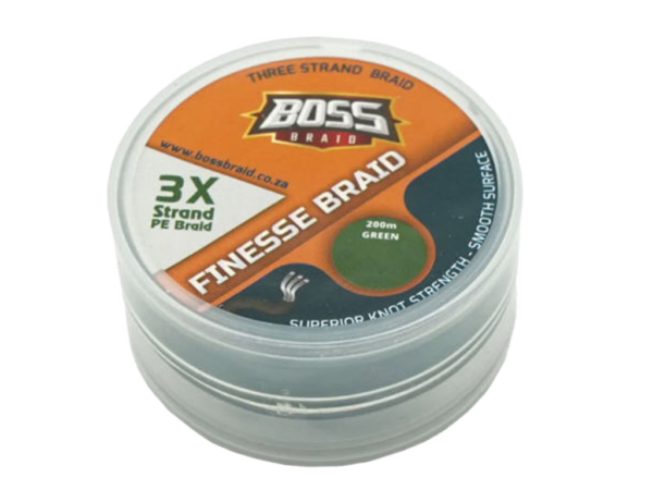 Line Braid Finesse 3x 12lb 0.13 200m Or