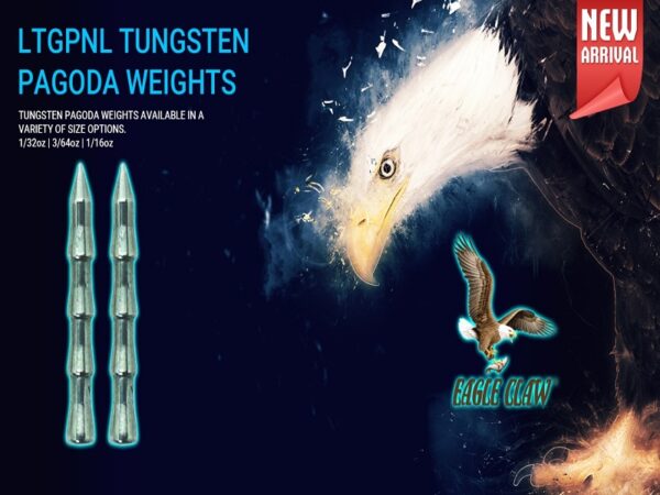 Weight E-Claw Tungsten Pagoda 1/16oz 6pp