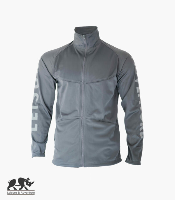 L&A Mens Triacetate 3 Panel jacket Grey