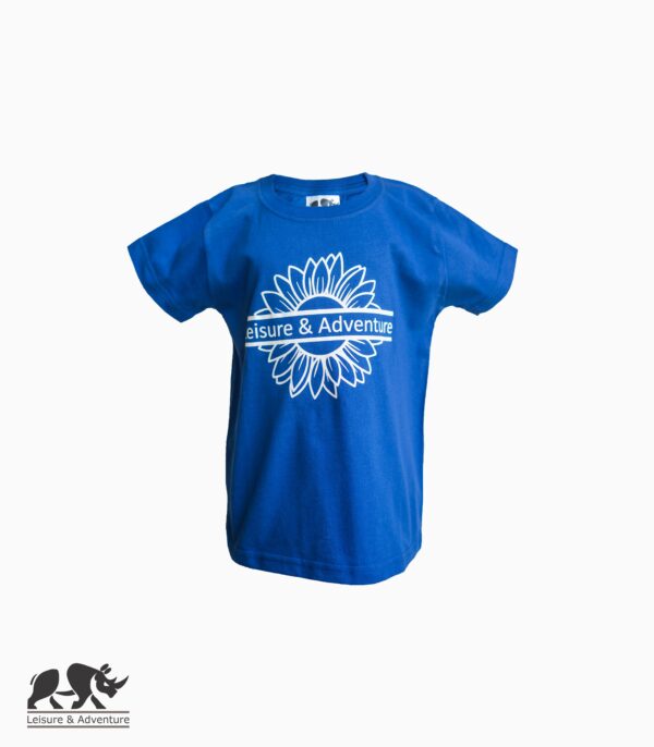 L&A Kids Daisy R-Neck T-Shirt Blue