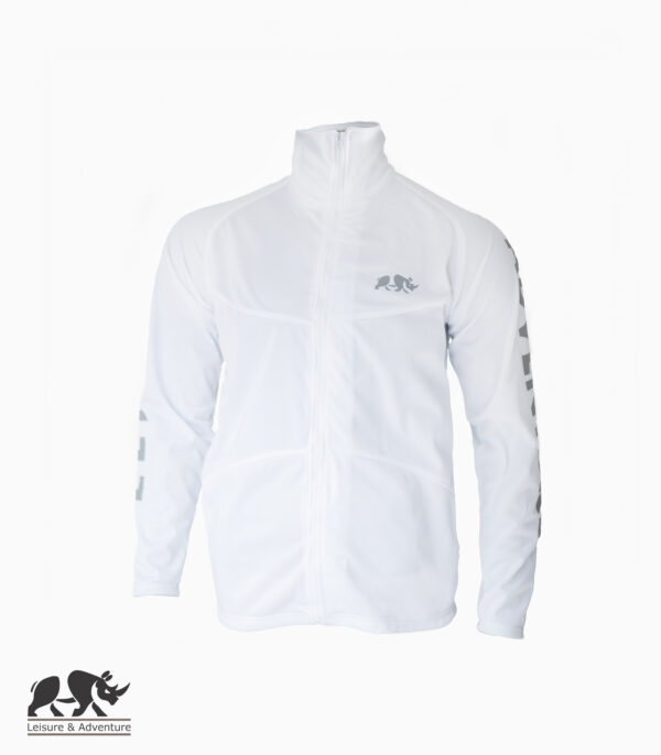 L&A Mens Triacetate 3 Panel jacket White