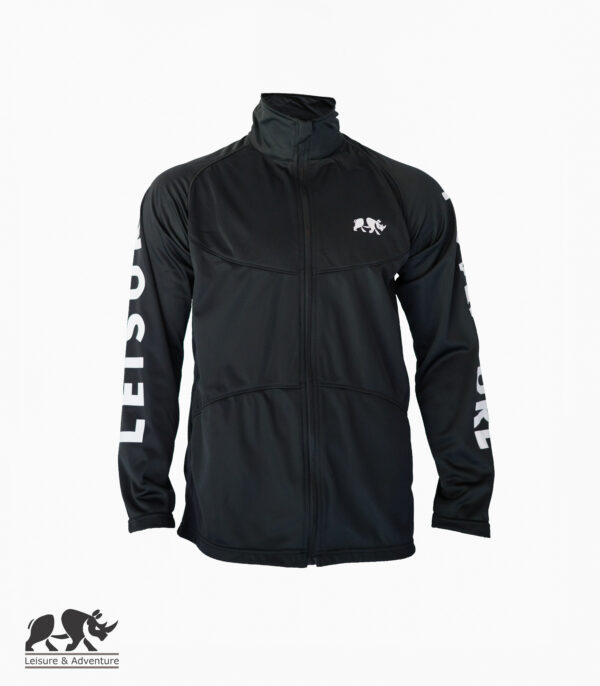 L&A Mens Triacetate 3 Panel jacket Black