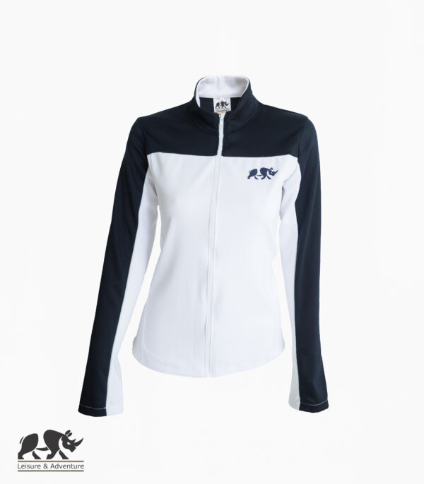 L&A Ladies Two Tone Jacket Navy/White