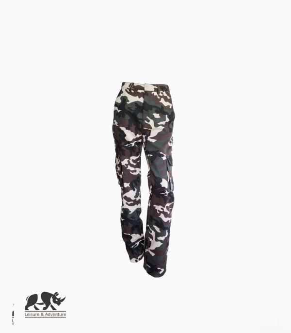 L&A Ladies Tactical Woven Pants Non stretch Grey Camo