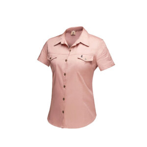 LADIES BOER SS KALAHARI SHIRT BLUSH PINK