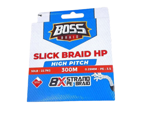 Line Braid Slick8x Hp 300m 15lb 012 Yel