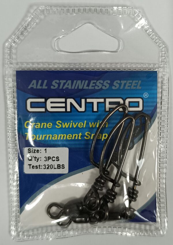 Swivel Ss Crane Swivel #1 320lb 5pc With Tour N/B
