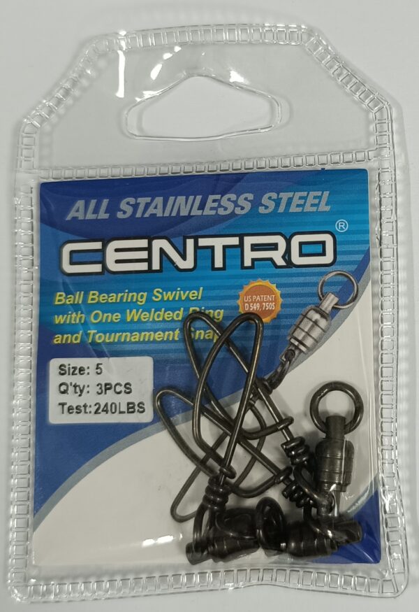 Swivel Ss B/Bearing #5 245lb 5pc 1welded/R+t.S.
