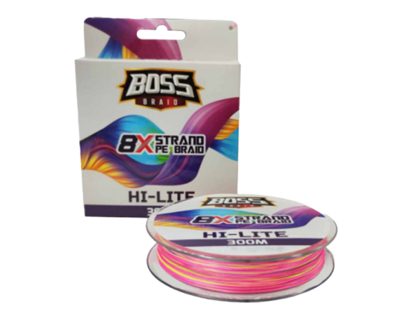 Line Braid Boss Hi Lite 8x 300m 50lb
