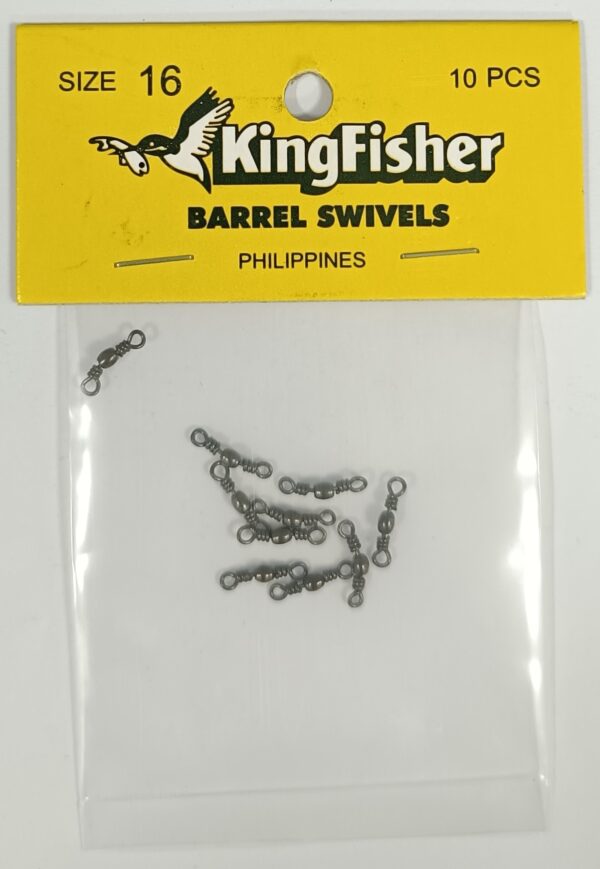Swivel K/Fisher Barrel16 10pk
