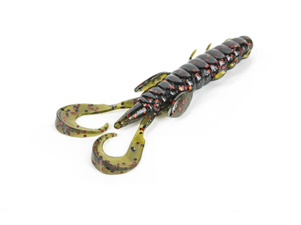 Freaky Craw 4 (5 Pcs) Col. Watermelon/Red & Blac