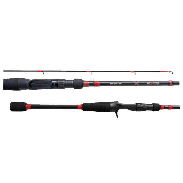 ROD SEN RTX 66 2PC MH RED CASTING