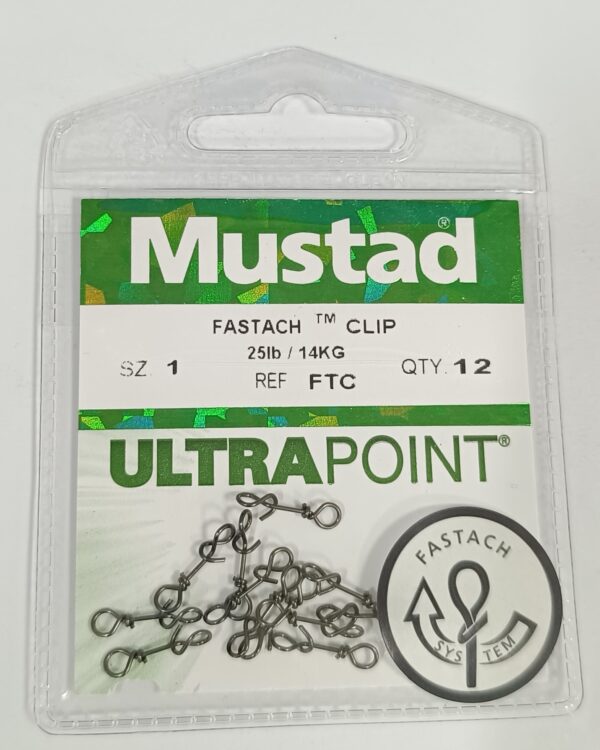 Swivel Mustad Fastach Clip Ftc 1 U12