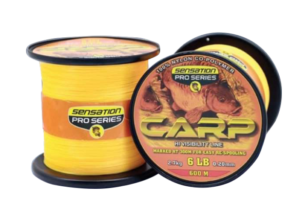 Line Sen Carp P/Series 5lb 0.18mm 600m Yel