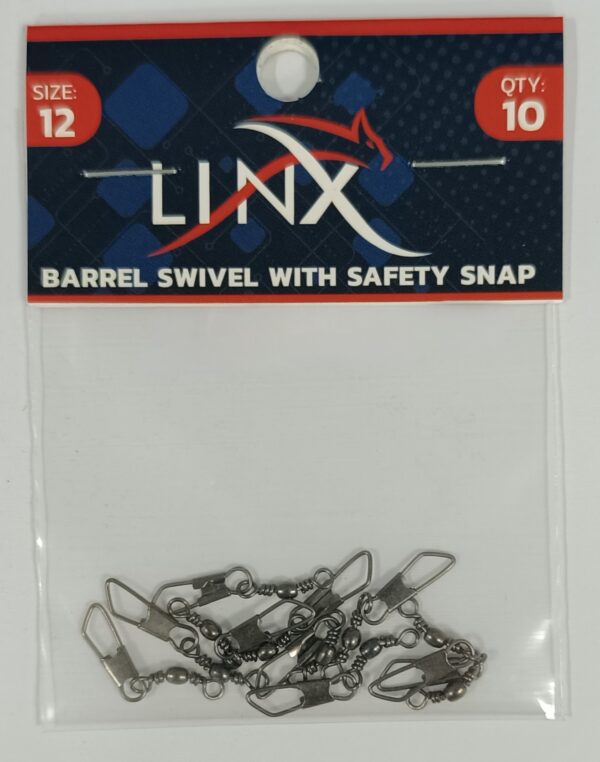 Swivels Linx B/Snap S12 10p/Box