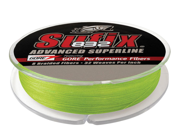 Braid Sufix 832 Adv S/Line 300yds.33mm/40lb N/Lim
