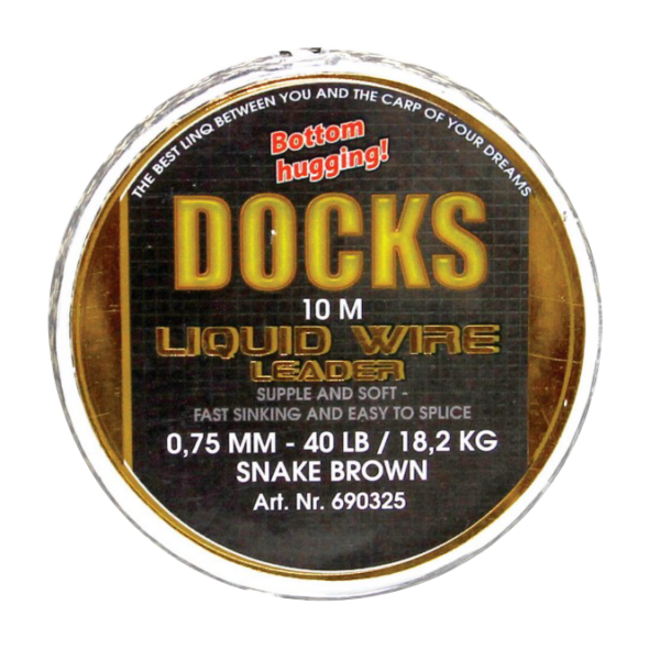 Line Docks Liquid Wire 40lb Snke/Grn