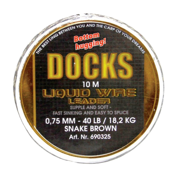Line Docks Liquid Wire 80lb Snke/Grn