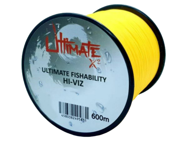 LINE ULTIMATE X2 HI VIZ 7LB 600M