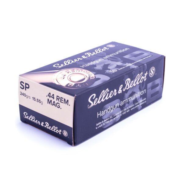 Ammo 44 Rem/Mag 240gr S&b Jsp (50)