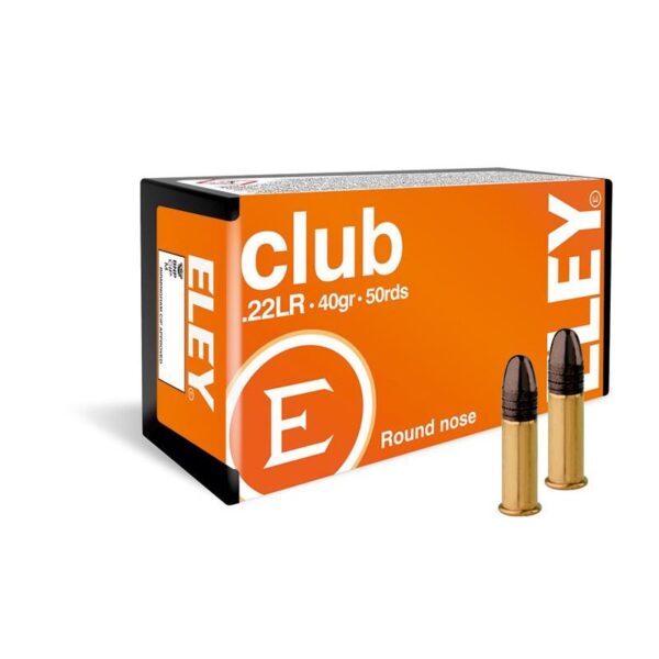 Eley 22lr(40) Club Round Nose /50