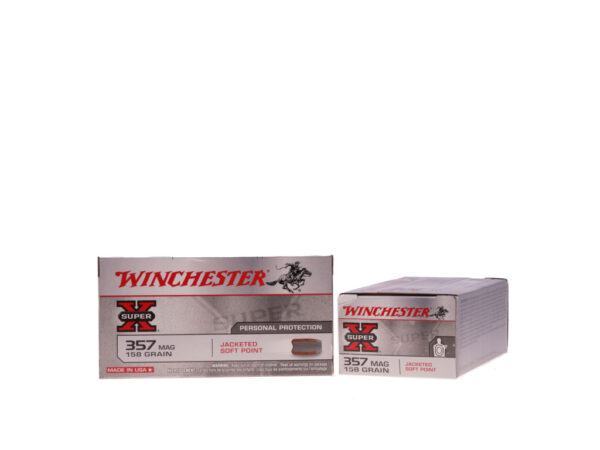 Ammo 357 Mag 158gr Jsp Sx (50)
