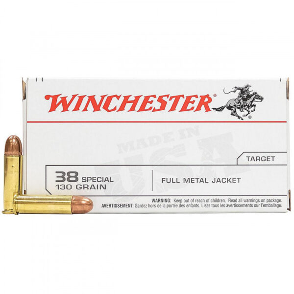 Ammo 38 Win Spl 130gr Fmj (100)