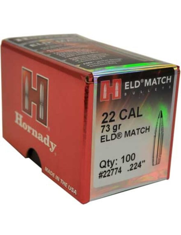 P 224 73gr Hornady Eld-M (100)