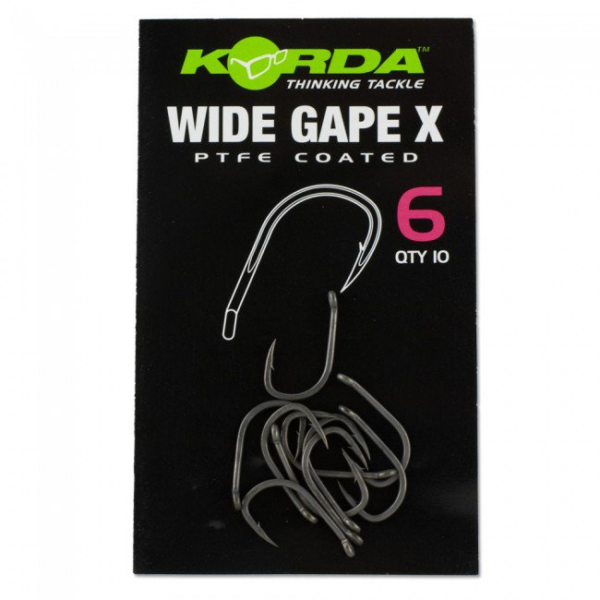 HOOK KORDA HOOK WIDE GAP X SZ6 KWGX6