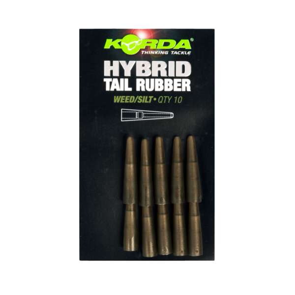 HYBRID KORDA HYBRID TAIL RUBBER WEED/SILT KHRWS