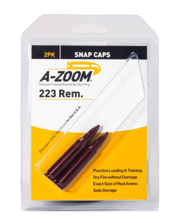 A-Zoom 223 Rem Snap Caps (2PK)