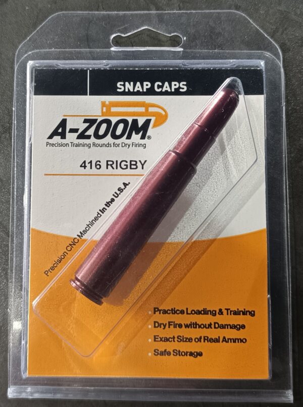 A-Zoom 416 Rigby Snap Caps (1PK)