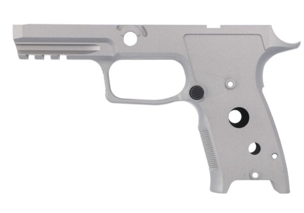 P320 AXG GRIP MODULE ASSY, 9/40/357, CARRY, LESS GRIP PANELS, FDE