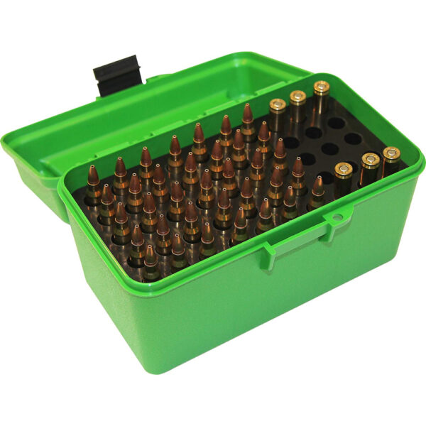22-HORN-10 - Ammo Box 50 Round Flip-Top 22 Hornet