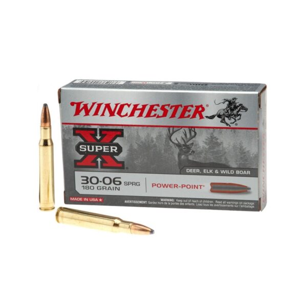 WINCHESTER AMMO 30-06 SPRG WIN 180GR P/POINT