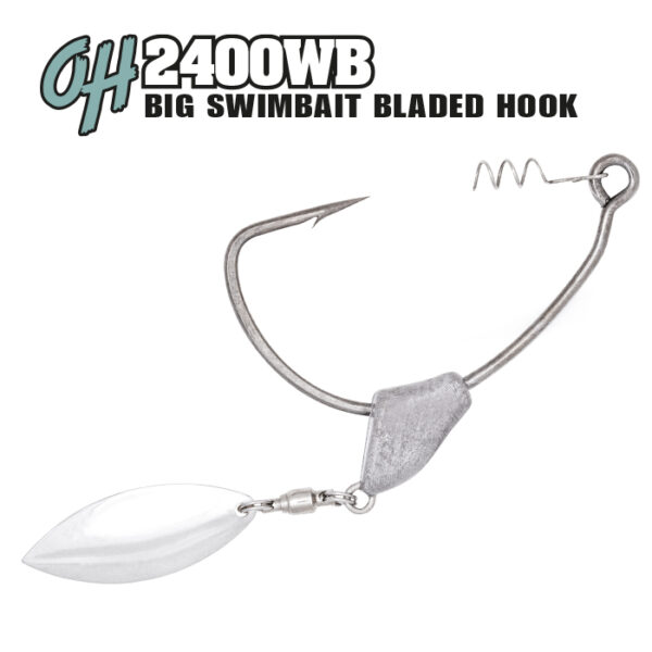 Hook Foa Omtd Swimbait Bladed Size 2/0