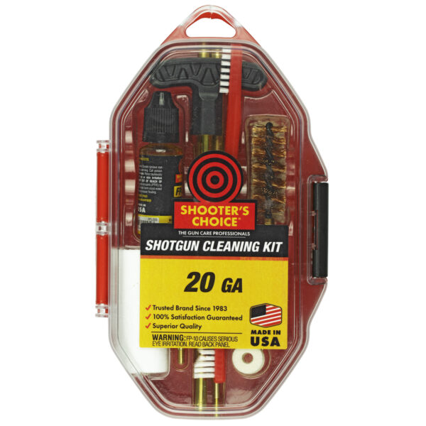 SHOOTERS CHOICE 20GA SHOTGUN CLEANING KIT