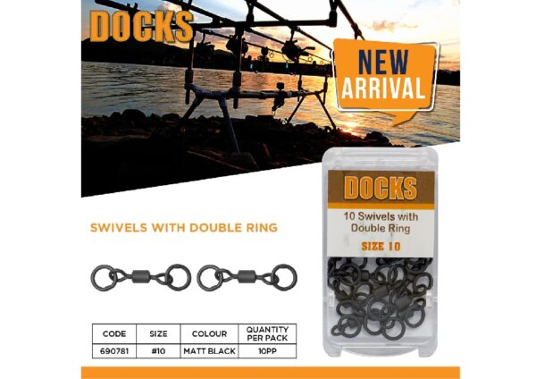 Docks Swivel With Double Ring  10
