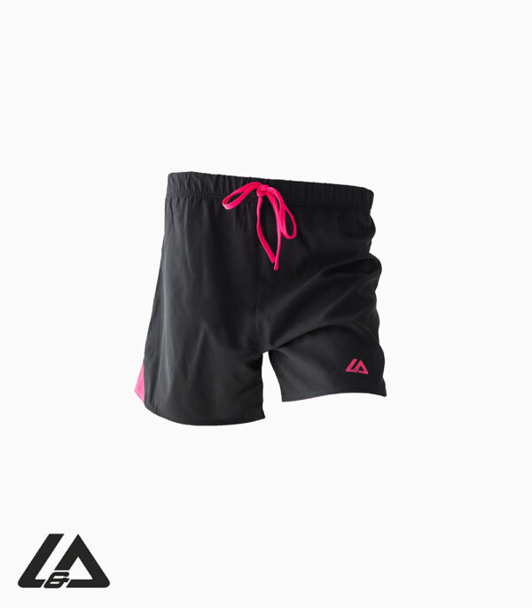 LADIES TRAINER SHORTS BLACK