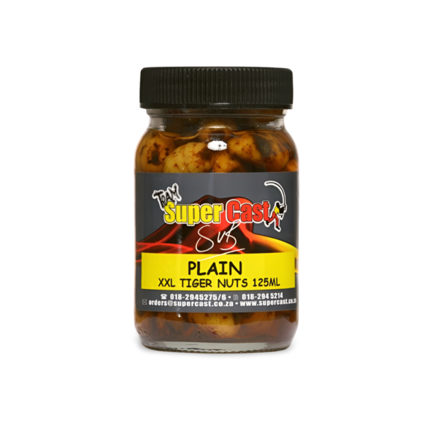 BAIT SUPERCAST PLAIN XXL TIGER NUTS 125ML