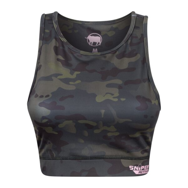 LADIES URBAN JUNGLE ACTIVE CROP TOP S