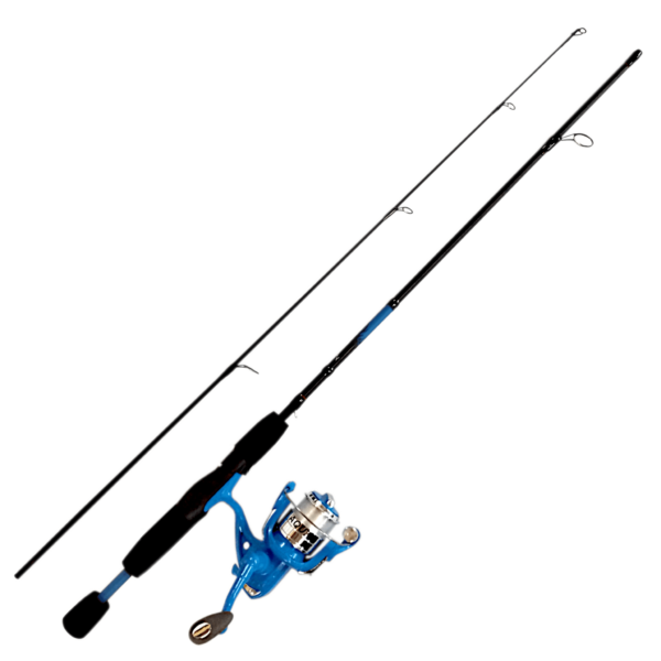 Combo Kiddies 5ft Sp Rod Led Reel Blue
