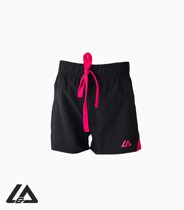 GIRLS TRAINER SHORTS BLACK