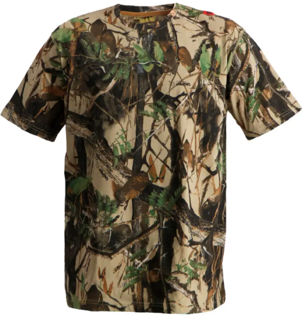 MEN SHIRT SNIPER COTTON S/S 3-D *CAMO