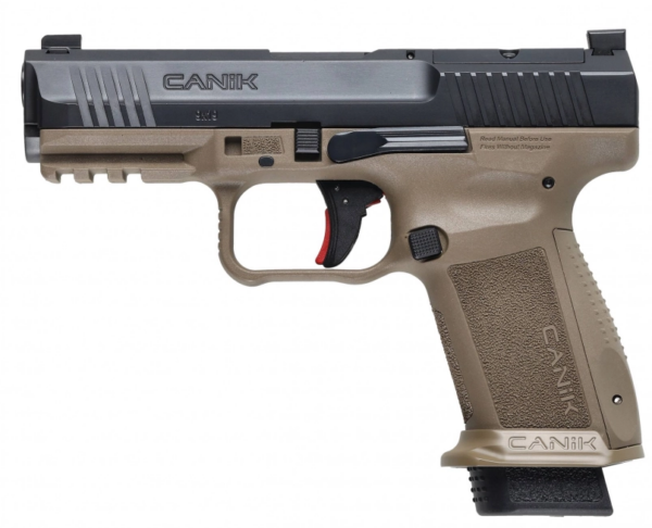 HANDGUN CANIK 9MM METE SF FDE (F) 15-18