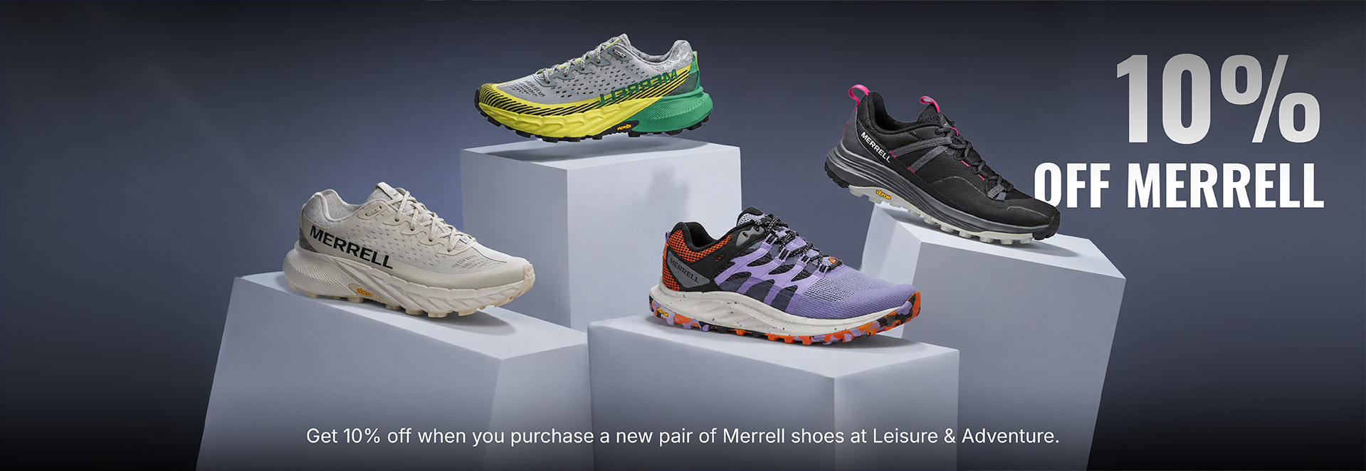 L&A Merrell 10% Sale