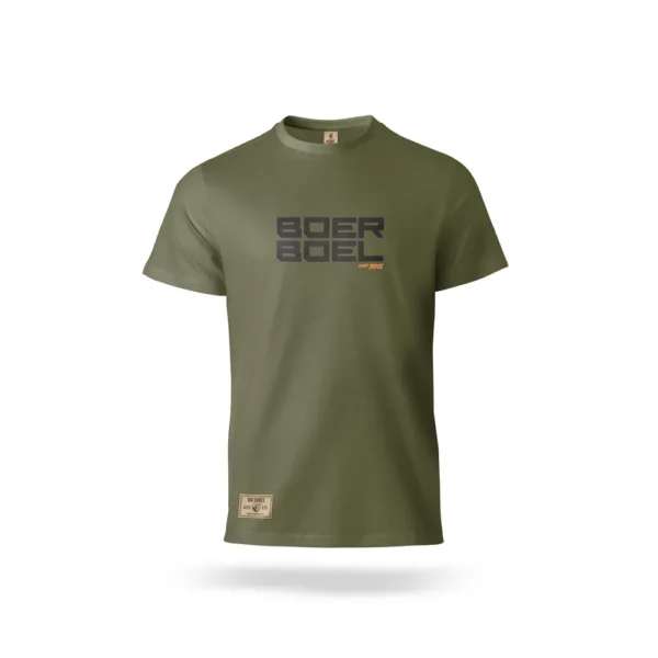 MEN T-SHIRT BOERBOEL *ARMY GREEN